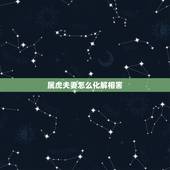 属虎夫妻怎么化解相害，属虎和属蛇相刑是什么意思