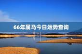 66年属马今日运势查询，66年属马人今年什么运气