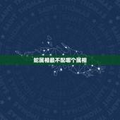 蛇属相最不配哪个属相，属蛇的和什么属相最配