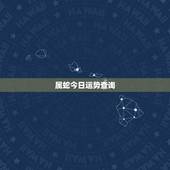 属蛇今日运势查询，属蛇今日运势每日更新