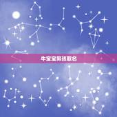 牛宝宝男孩取名，姓谭，男宝宝，牛宝宝，取什么名字好呢？