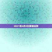 2021年6月8日属相运势，2021年2月6日生肖运势