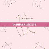 小运播报生肖运势天天看，美国神婆每日星座运势查询2022