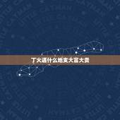 丁火遇什么地支大富大贵，丁火走哪个大运好