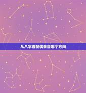 从八字看配偶来自哪个方向，八字看配偶相貌以及其他