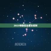 2023年微信头像女招财，2023年属猴女1980适合什么微信头像好？