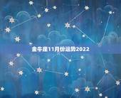 金牛座11月份运势2022，金牛座11月份的运势如何