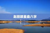 赵丽颖星盘八字，应该没几个看得懂？