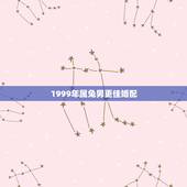 1999年属兔男更佳婚配，99年男兔与98年女虎婚配好吗