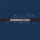 属虎和属蛇的合不合财运，属虎的和属蛇的他们有什么相克的？