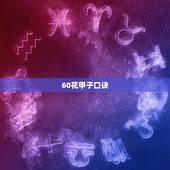 60花甲子口诀，甲子乙丑丙寅卯