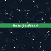 属蛇的人今年运气怎么样，属蛇的人今年财运怎么样？