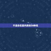 不适合在室内养的50种花，卧室内绝不能养的11种花？