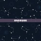 属狗的更佳婚配，属狗的更佳配偶属相