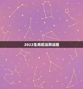 2022生肖蛇运势运程，2022年生肖运势完整版