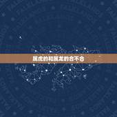 属虎的和属龙的合不合，属龙和属虎做朋友合适吗