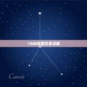 1988年腊月命详解，1988年腊月初2出生是什么命