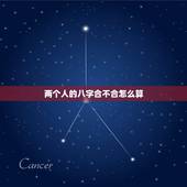 两个人的八字合不合怎么算，两个人的生辰八字合不合是怎么算的啊？