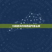 78年的马今年的运气怎么样，78年属马人一生命运是怎么样的