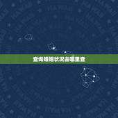 查询婚姻状况去哪里查，查自己的婚姻状况在哪查询