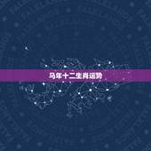 马年十二生肖运势，十二生肖 属马的今年运气
