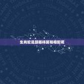 生肖蛇是跟哪样属相相配呢，属蛇的与哪个属相最配呢？