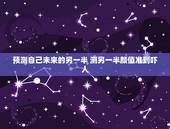 预测自己未来的另一半 测另一半颜值准到吓人