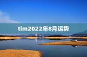 tim2022年8月运势，tim星座运势准不准