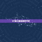 87兔95猪结婚好不好，猪旺兔还是兔旺猪