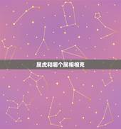 属虎和哪个属相相克，属虎的最怕的三个生肖