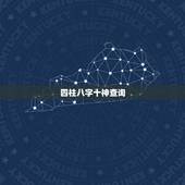 四柱八字十神查询，生辰八字查询
