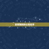 吉祥顺利的公司名字，五行属火最吉利的字公司名字