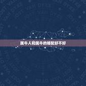 属牛人和属牛的婚配好不好，属牛和属牛的相配吗