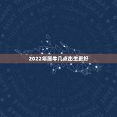 2022年属牛几点出生更好，2022 年牛宝宝各个时辰