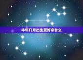 牛年几月出生更好命什么，2022 年怀孕清宫表