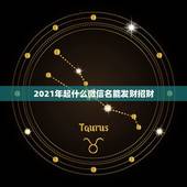 2021年起什么微信名能发财招财，属马的微信要用什么头像比较好