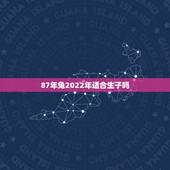 87年兔2022年适合生子吗，87年出生的夫妻2022年上半年生个女儿