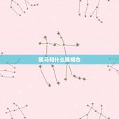 属马和什么属相合，十二生肖相冲表