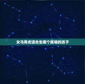 女马男虎适合生哪个属相的孩子，女属龙男属虎适合在一起吗？适合生什么属相