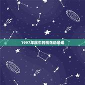 1997年属牛的桃花劫是谁，1997年3月属牛男生姻缘