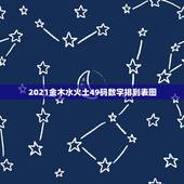 2021金木水火土49码数字排到表图，2021年是什么牛五行属什么