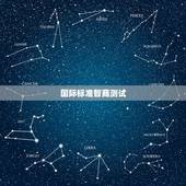 国际标准智商测试，国际标准智商测试叫什么？