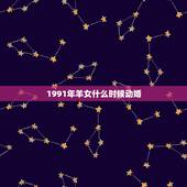 1991年羊女什么时候动婚，1991年属羊的女人 有二婚吗？