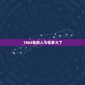 1963年的人今年多大了，1963年到2022 年多大年龄