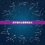 戊子是什么意思和含义，戊子日婚姻天生带和