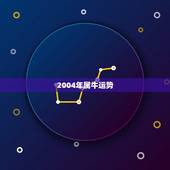 2004年属牛运势，生肖牛今后几年的运势如何