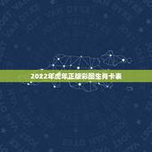 2022年虎年正版彩图生肖卡表，2022年的建设银行虎年生肖储蓄卡是什