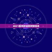 2021属鸡好运招财微信名，微信头像用什么最好最吉利2021