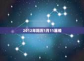 2012年阳历1月11属相，阳历93年1月11号什么星座，属相
