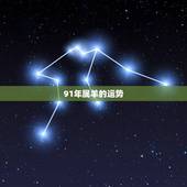 91年属羊的运势，1991年属羊的财运